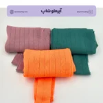 تاپ زنانه بافت ساده رنگی