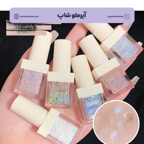 سایه چشم مایع گلیتری